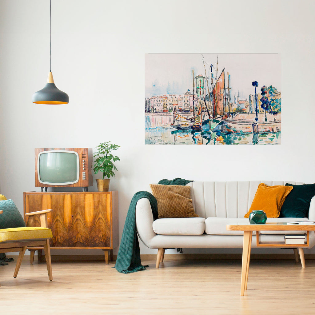 LA ROCHELLE Selbstklebendes Horizontal-Poster