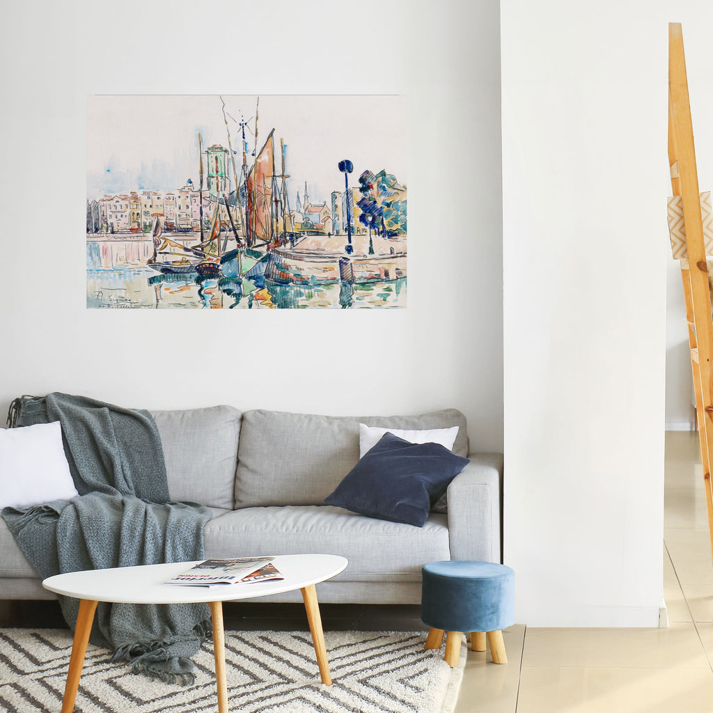 LA ROCHELLE Selbstklebendes Horizontal-Poster