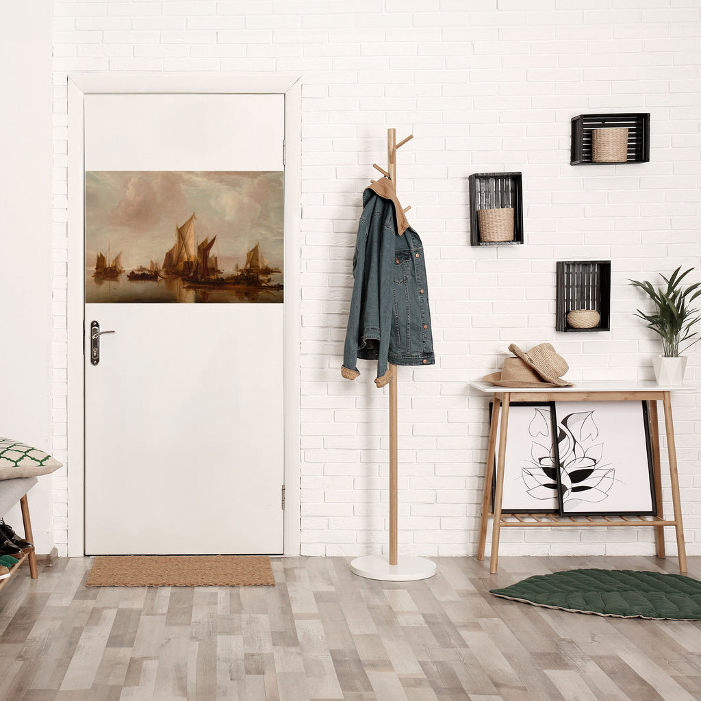 SAILS IN SERENITY Selbstklebendes Horizontal-Poster