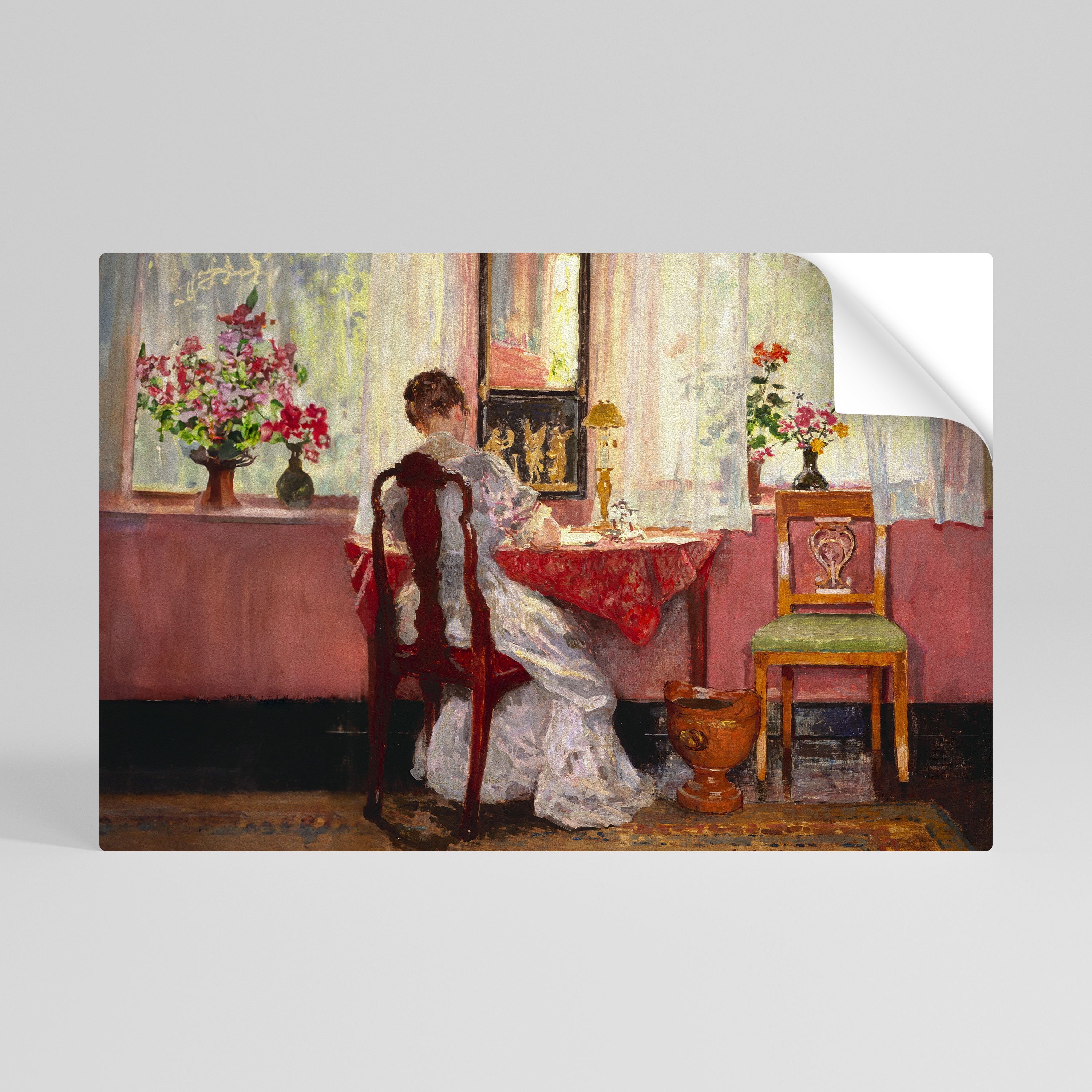 WHISPERS OF A GENTLE DAY Selbstklebendes Horizontal-Poster