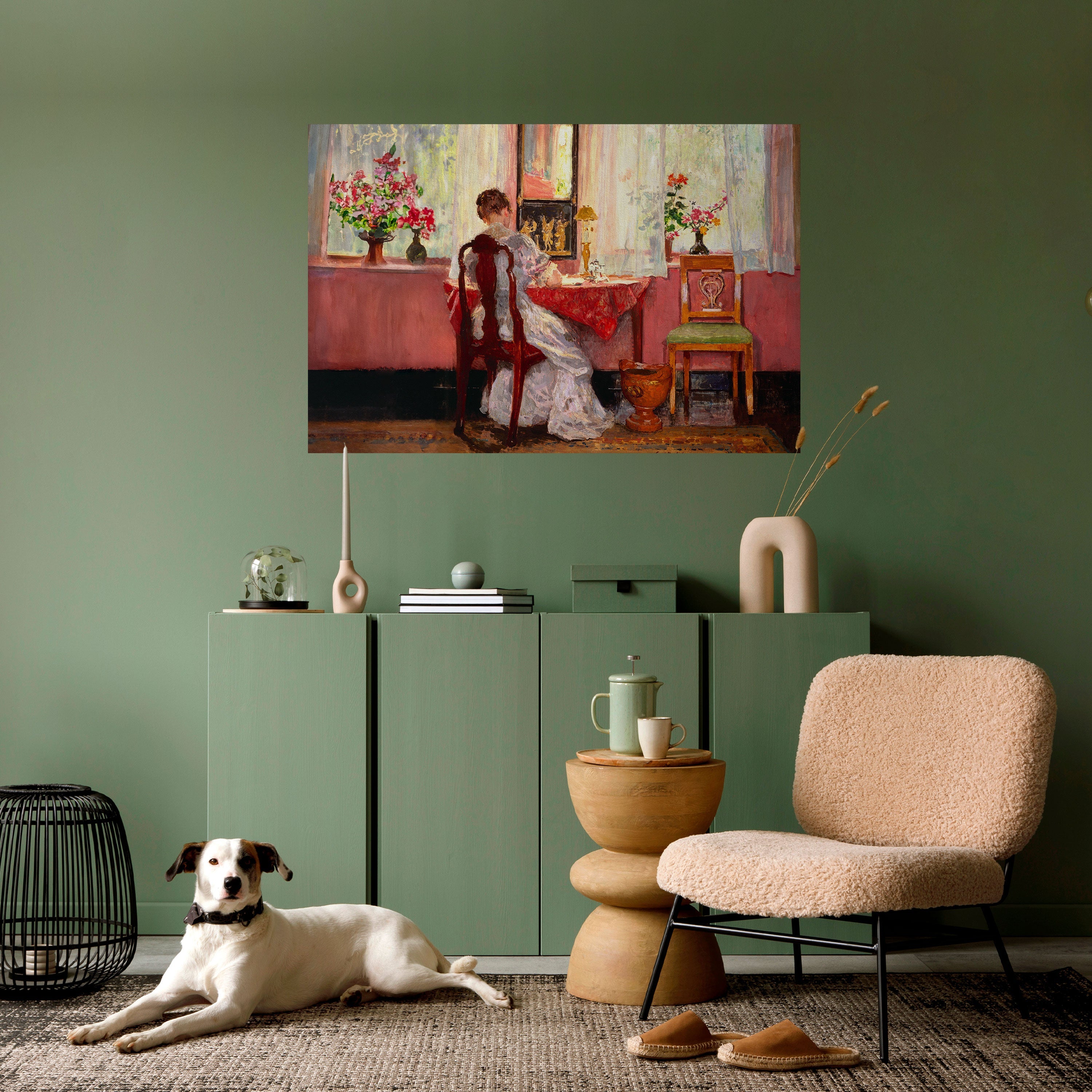 WHISPERS OF A GENTLE DAY Peel and Stick Horizontal Poster