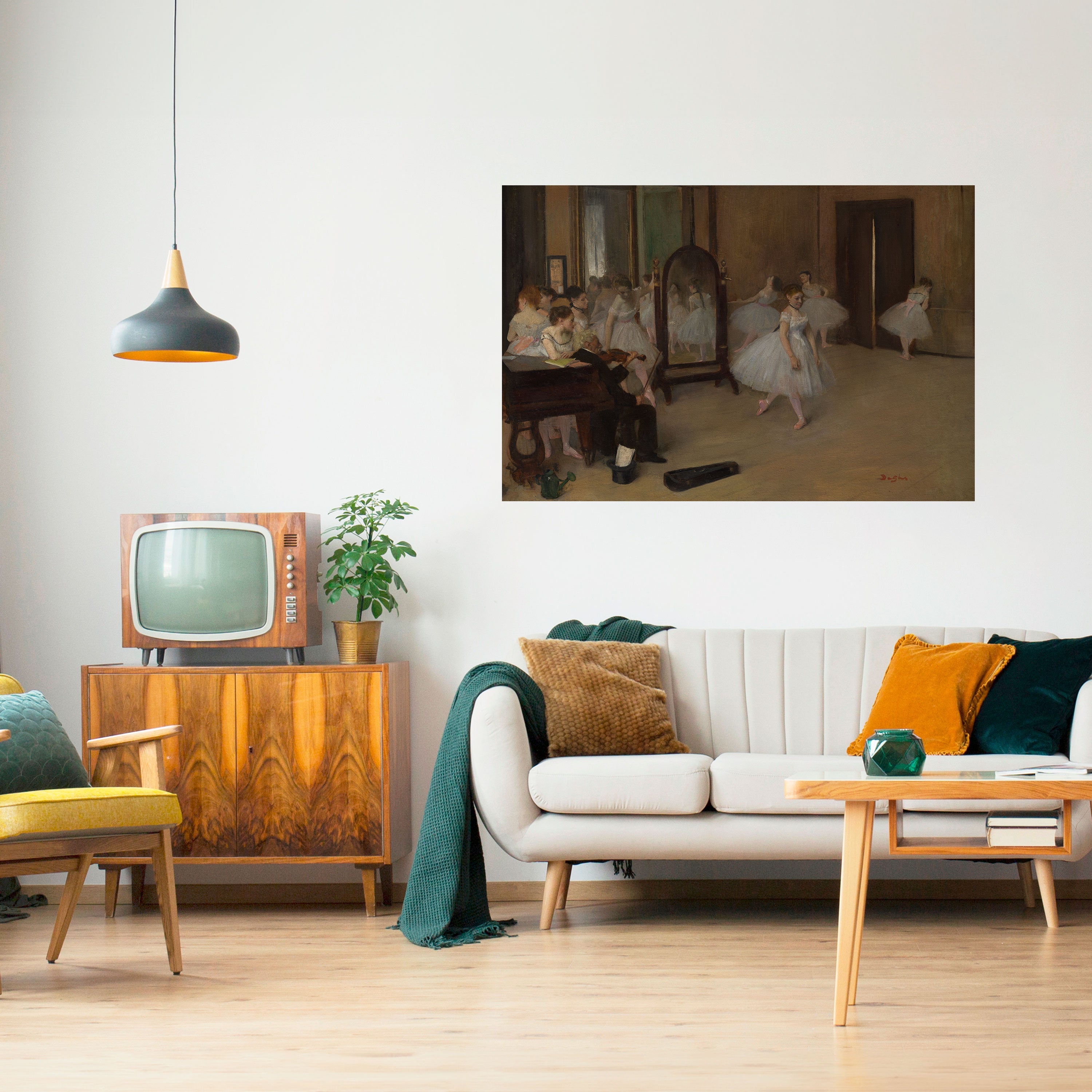 SPIRITS IN TUTUS Selbstklebendes Horizontal-Poster