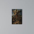 FURY AND FAITH Vertical Canvas Print