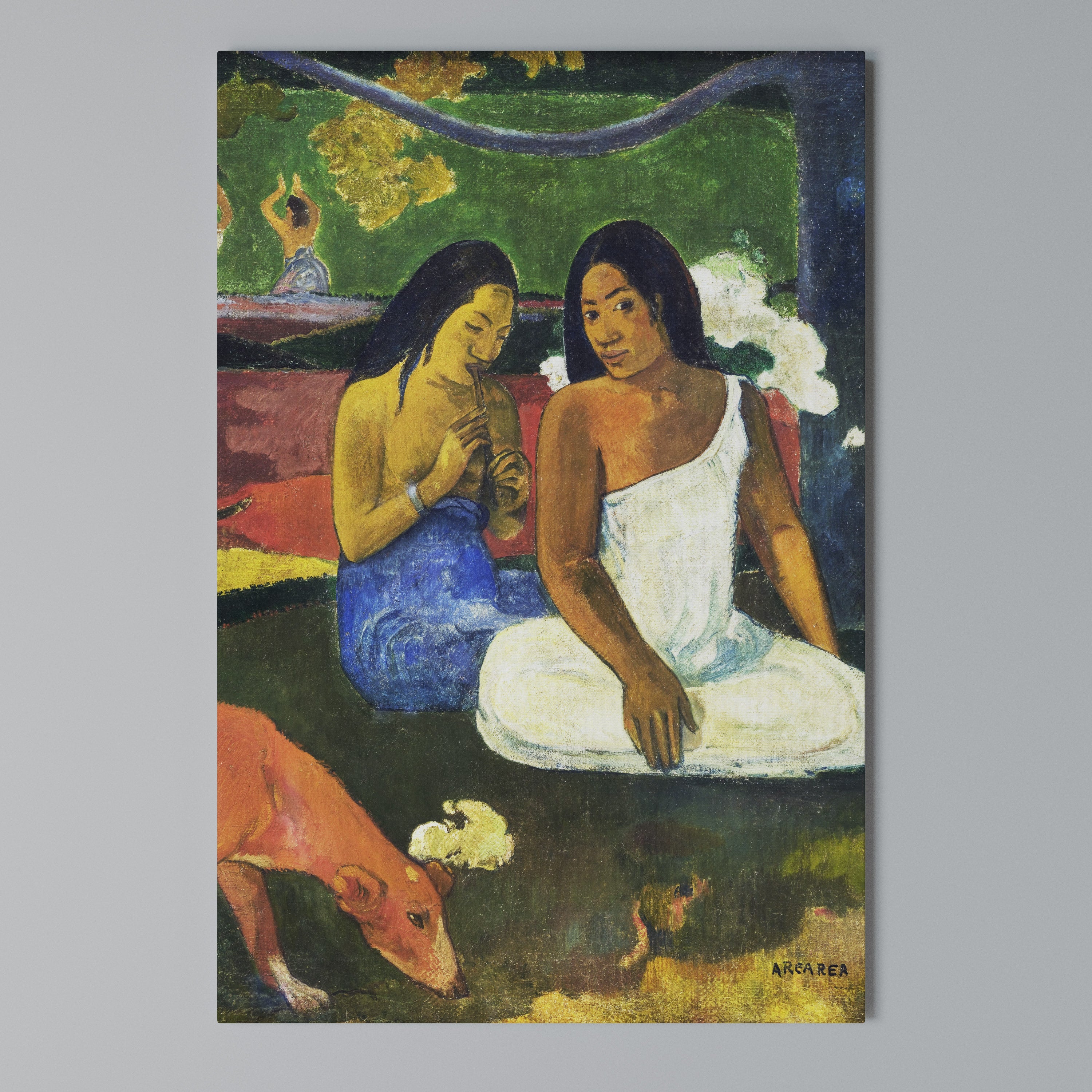 AREAREA BY GAUGUIN Vertical Canvas Print