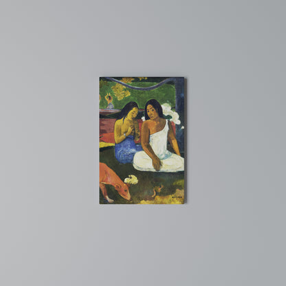 AREAREA BY GAUGUIN Vertical Canvas Print