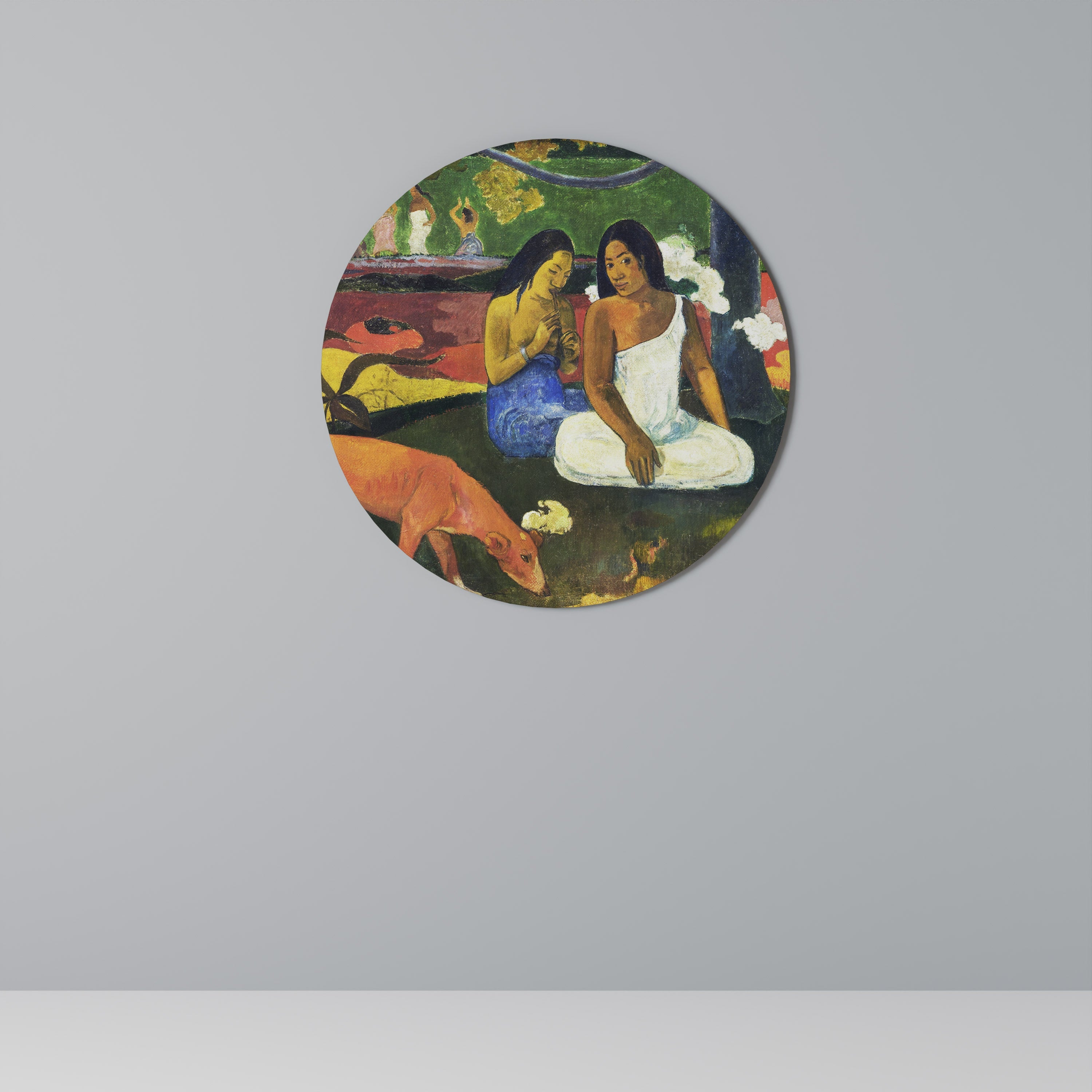 AREAREA VON GAUGUIN Runde Wandkunst
