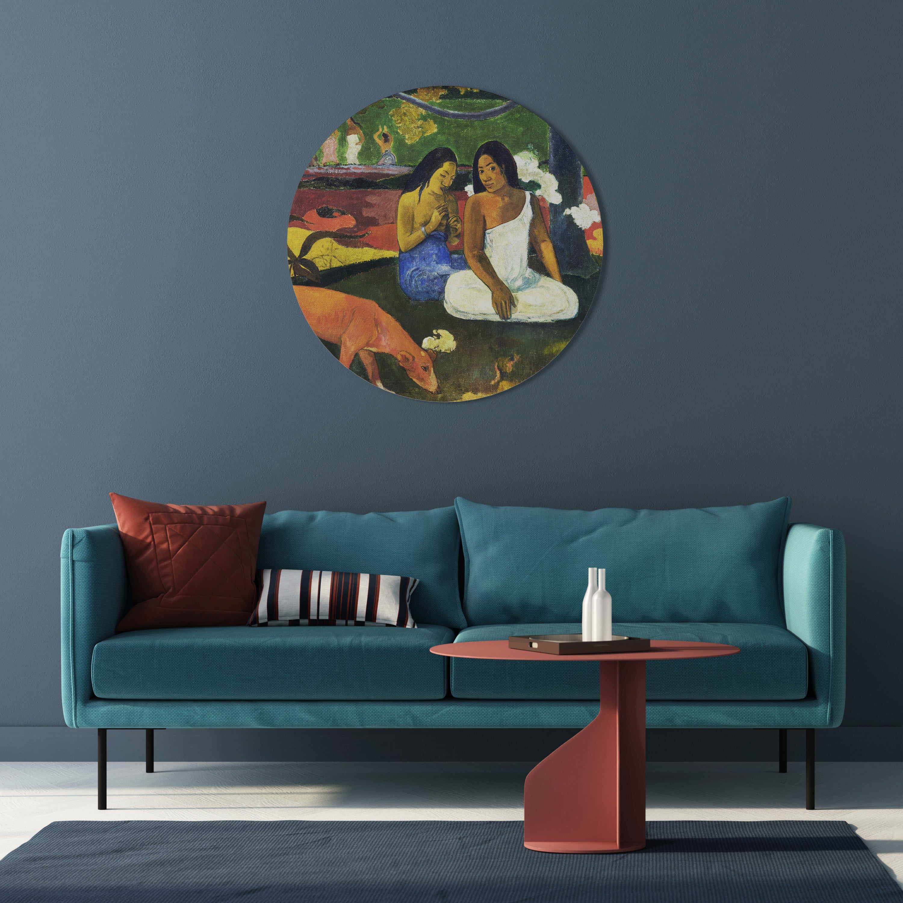 AREAREA VON GAUGUIN Runde Wandkunst