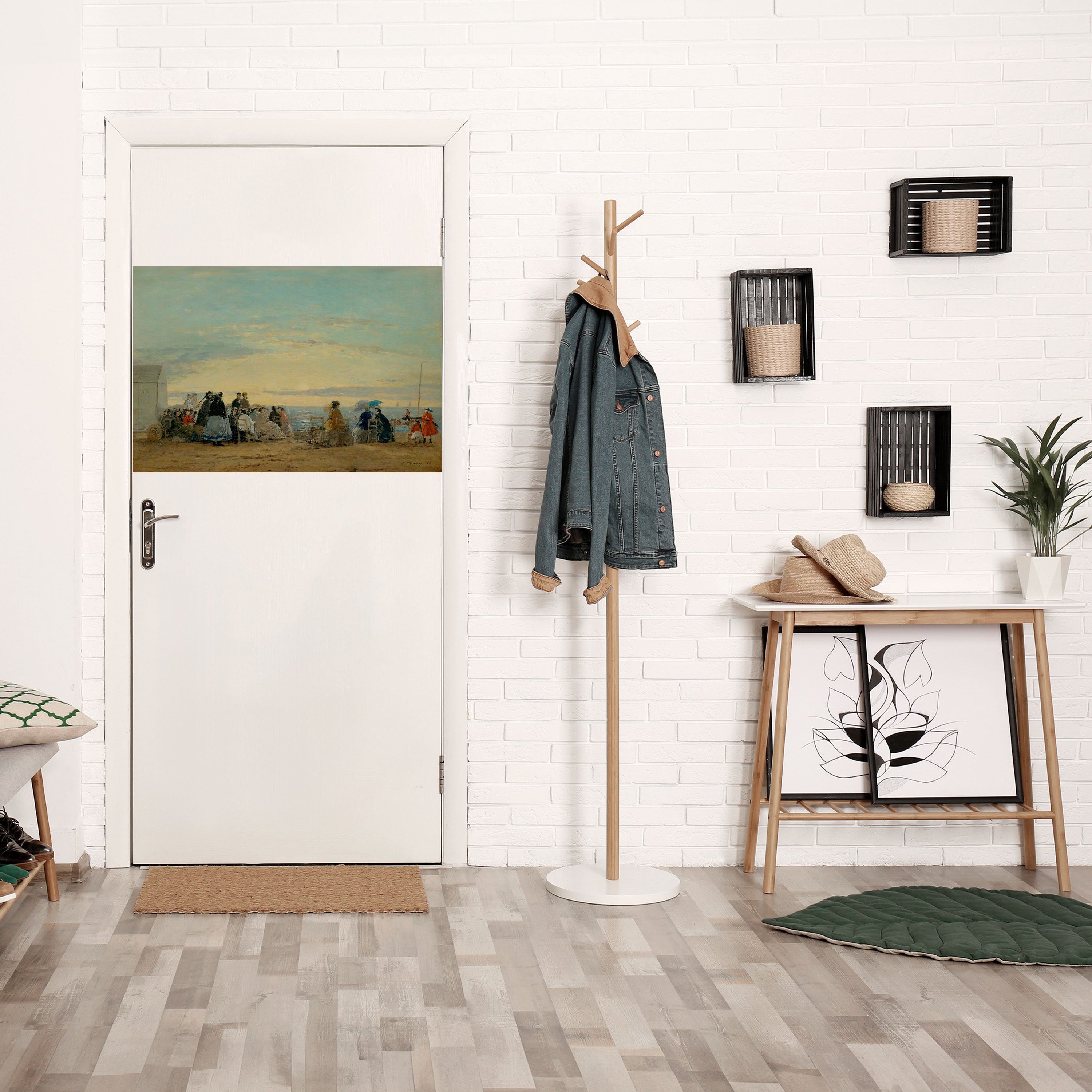 CHARMING COASTAL MOMENTS Selbstklebendes Horizontal-Poster