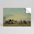 CHARMING COASTAL MOMENTS Selbstklebendes Horizontal-Poster