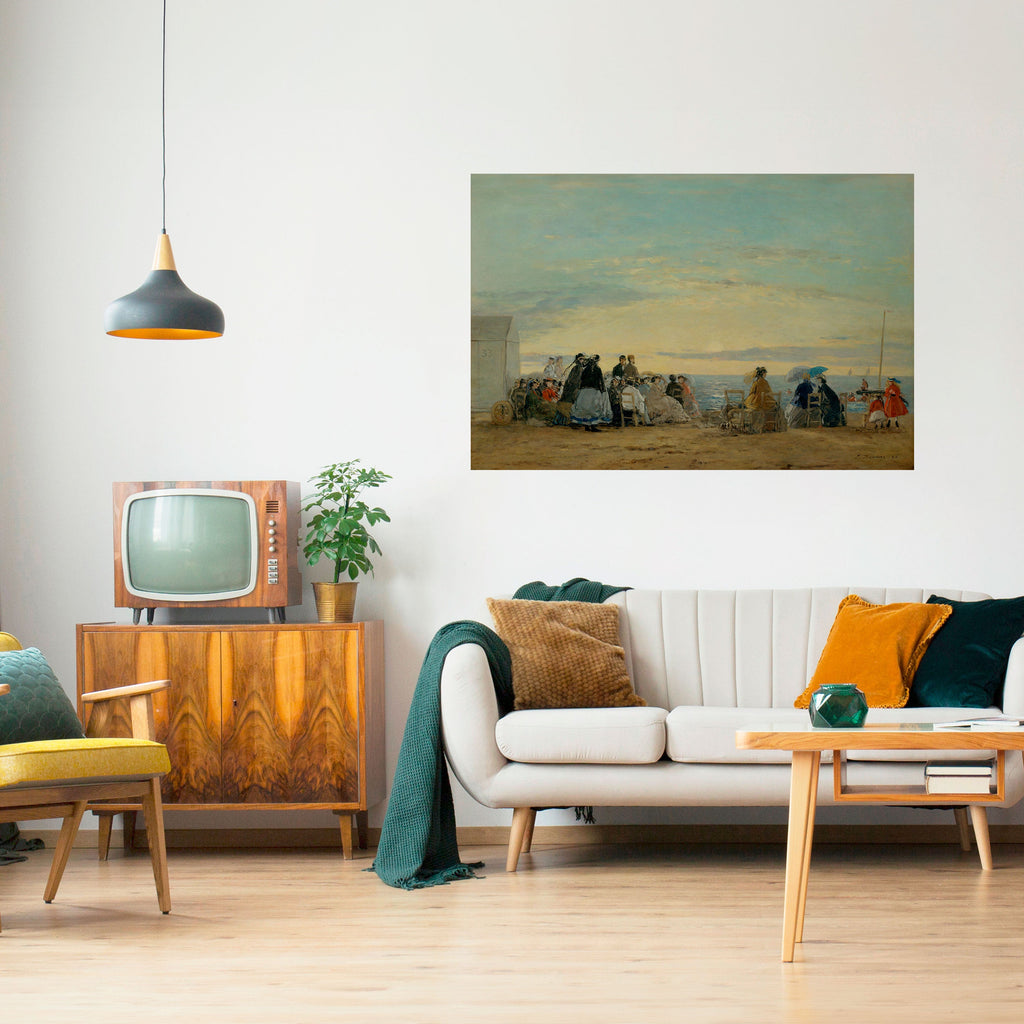 CHARMING COASTAL MOMENTS Selbstklebendes Horizontal-Poster