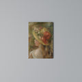 HAT OF PETALS Vertical Canvas Print