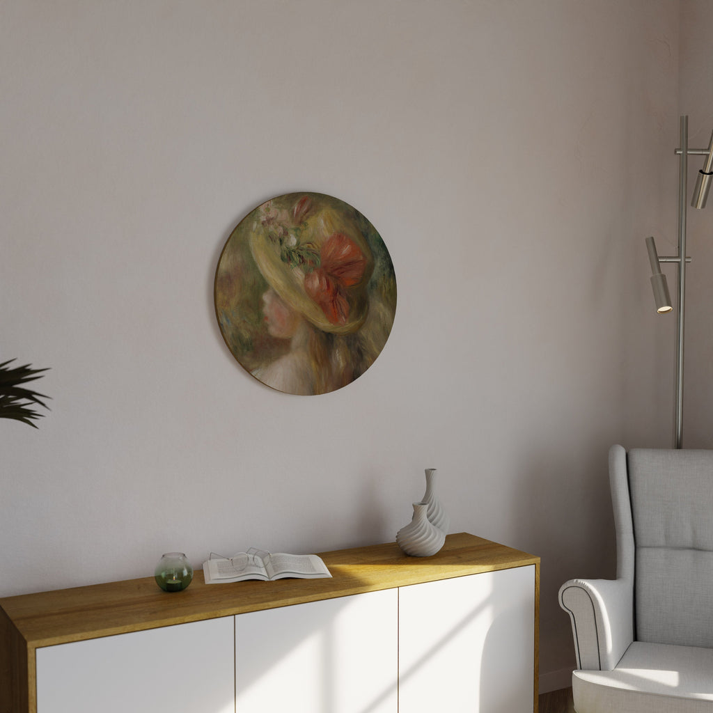 HAT OF PETALS Runde Wanddekoration Ø 69 cm