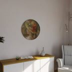 HAT OF PETALS Runde Wanddekoration Ø 69 cm