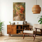 HAT OF PETALS Selbstklebendes Poster - Hochformat