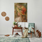 HAT OF PETALS Selbstklebendes Poster - Hochformat