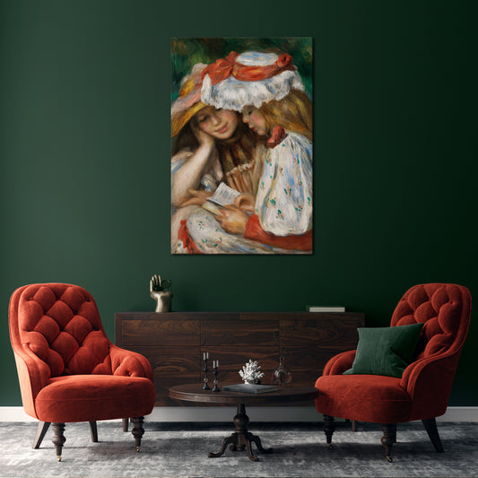 MUSE OF YOUTHFUL DREAMS Vertical Canvas Print