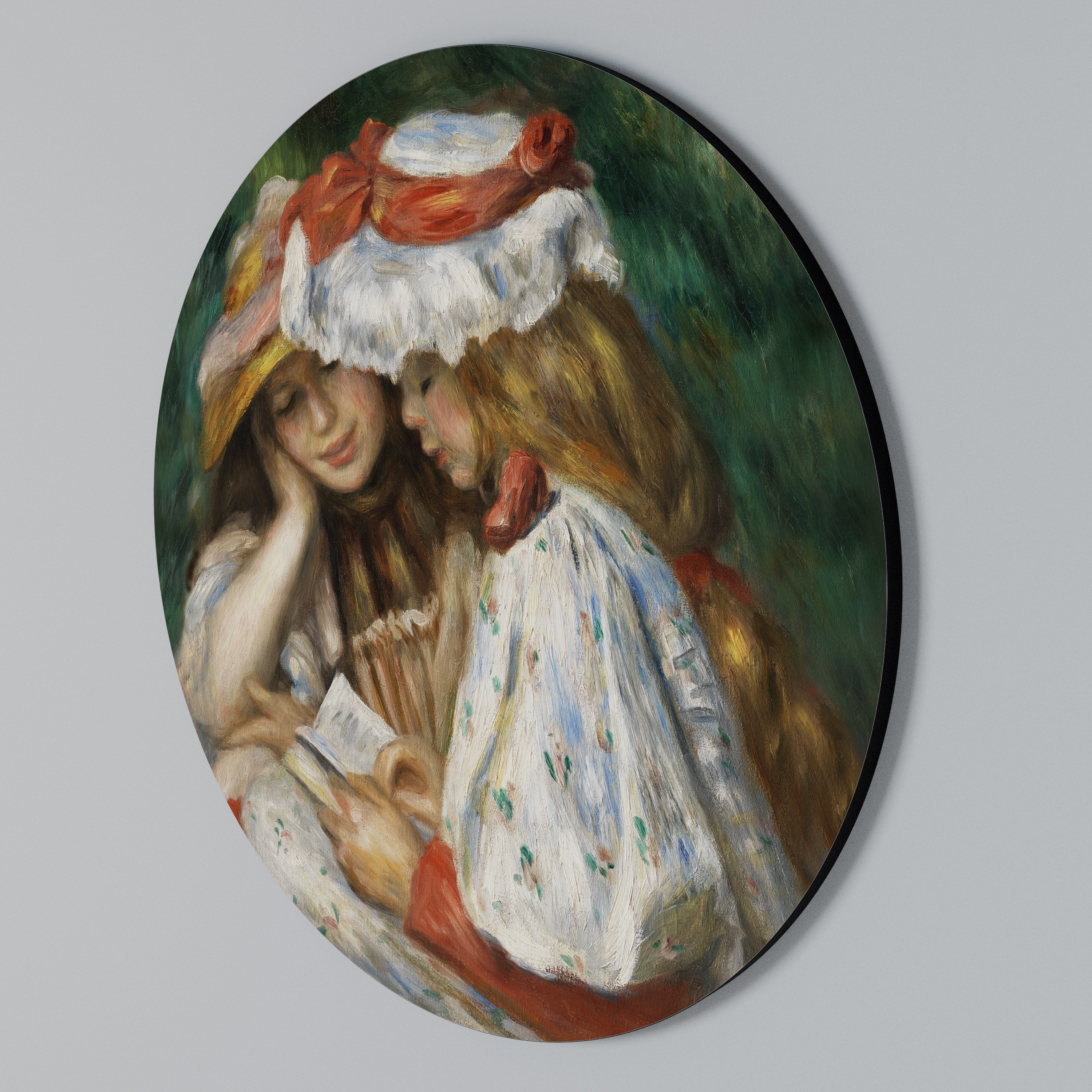 MUSE OF YOUTHFUL DREAMS Round Wall Art