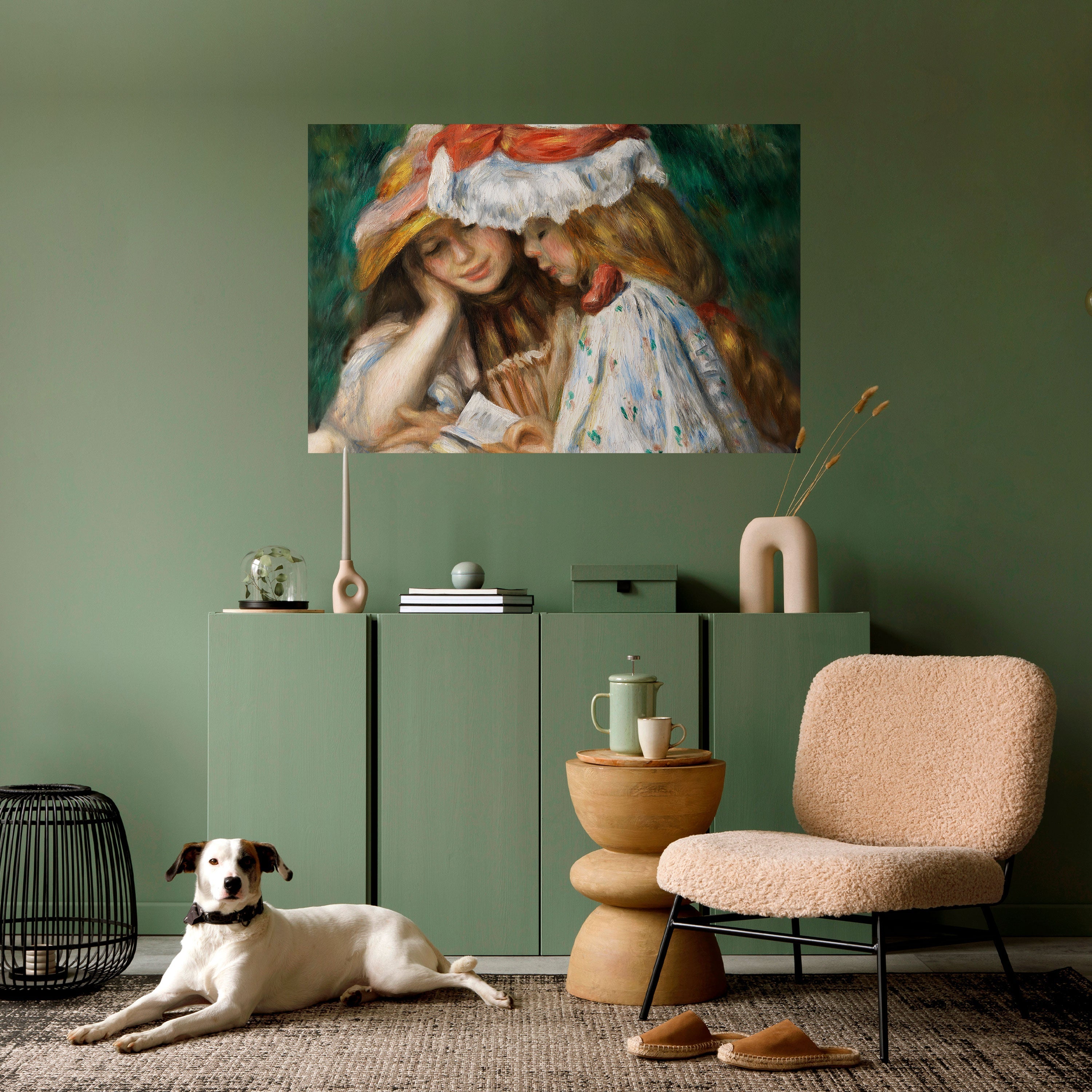 MUSE OF YOUTHFUL DREAMS Selbstklebendes Horizontal-Poster