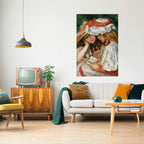 MUSE OF YOUTHFUL DREAMS Selbstklebendes Poster - Hochformat