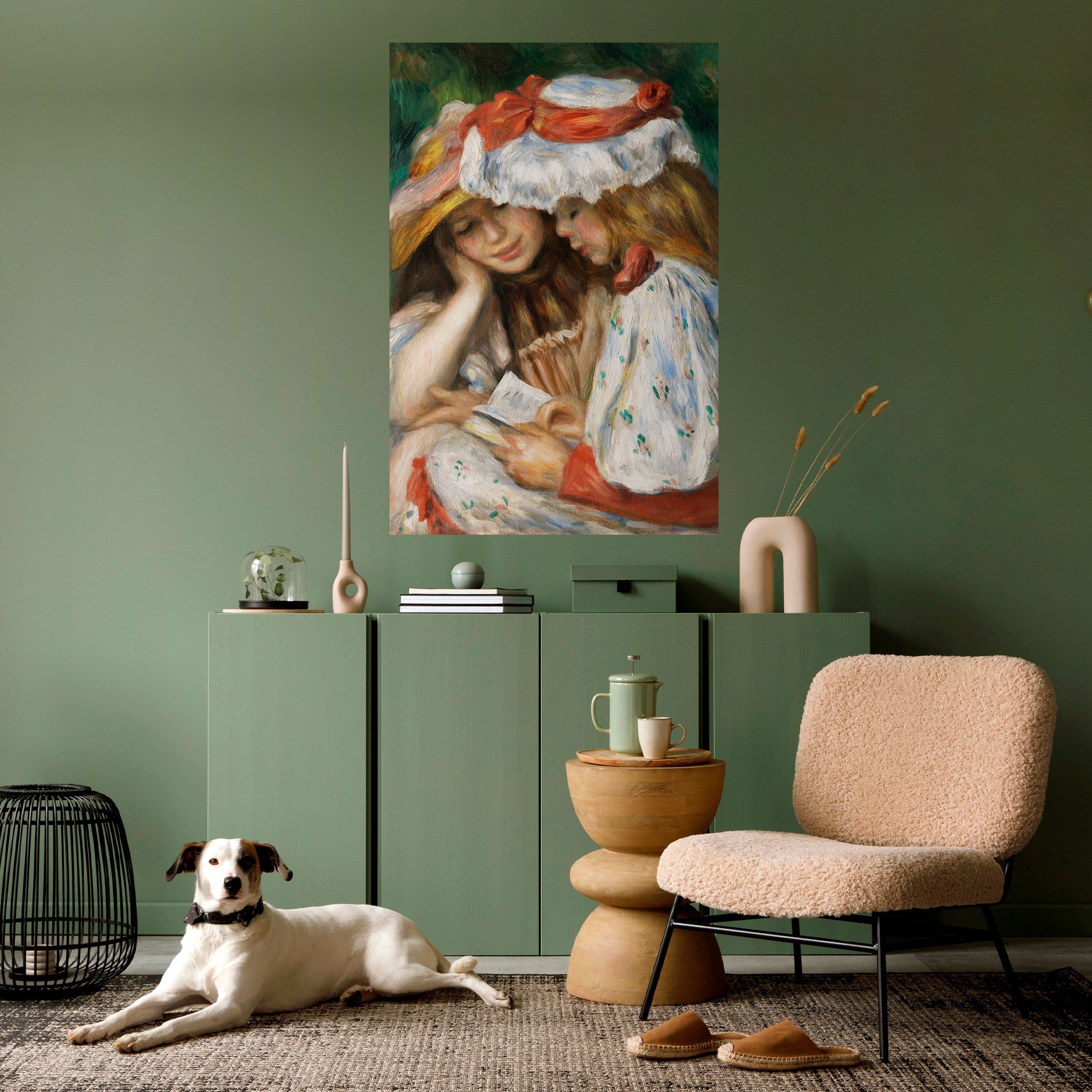 MUSE OF YOUTHFUL DREAMS Vertikales Poster zum Abziehen und Aufkleben