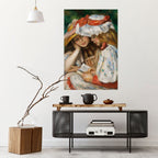 MUSE OF YOUTHFUL DREAMS Selbstklebendes Poster - Hochformat