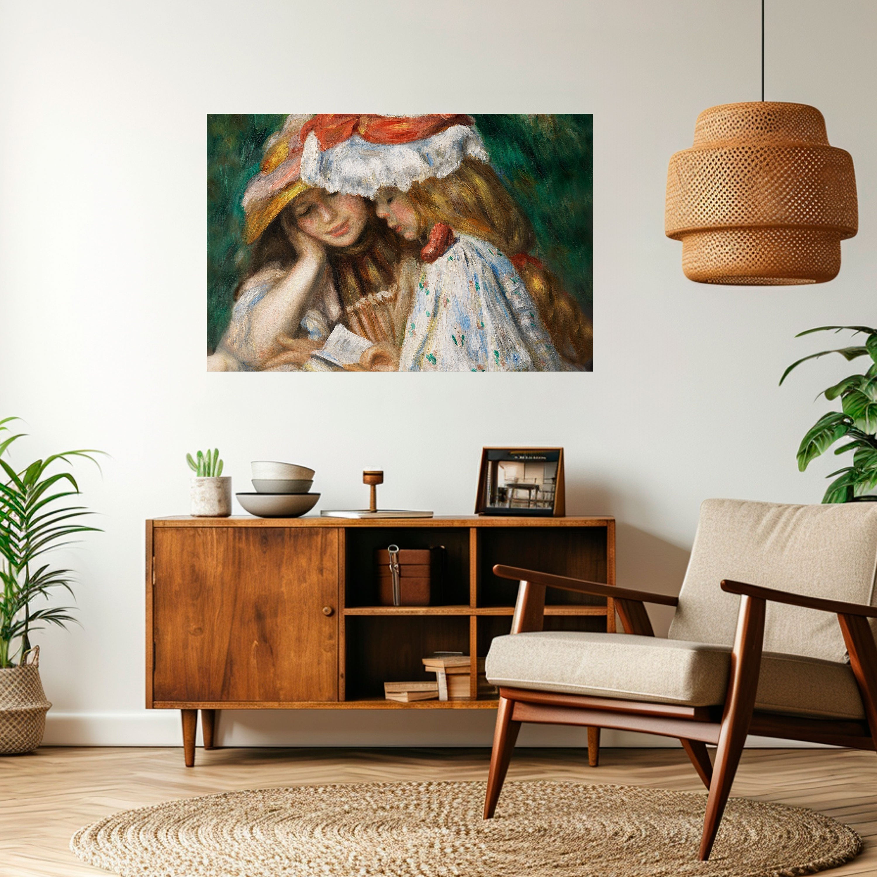 MUSE OF YOUTHFUL DREAMS Selbstklebendes Horizontal-Poster