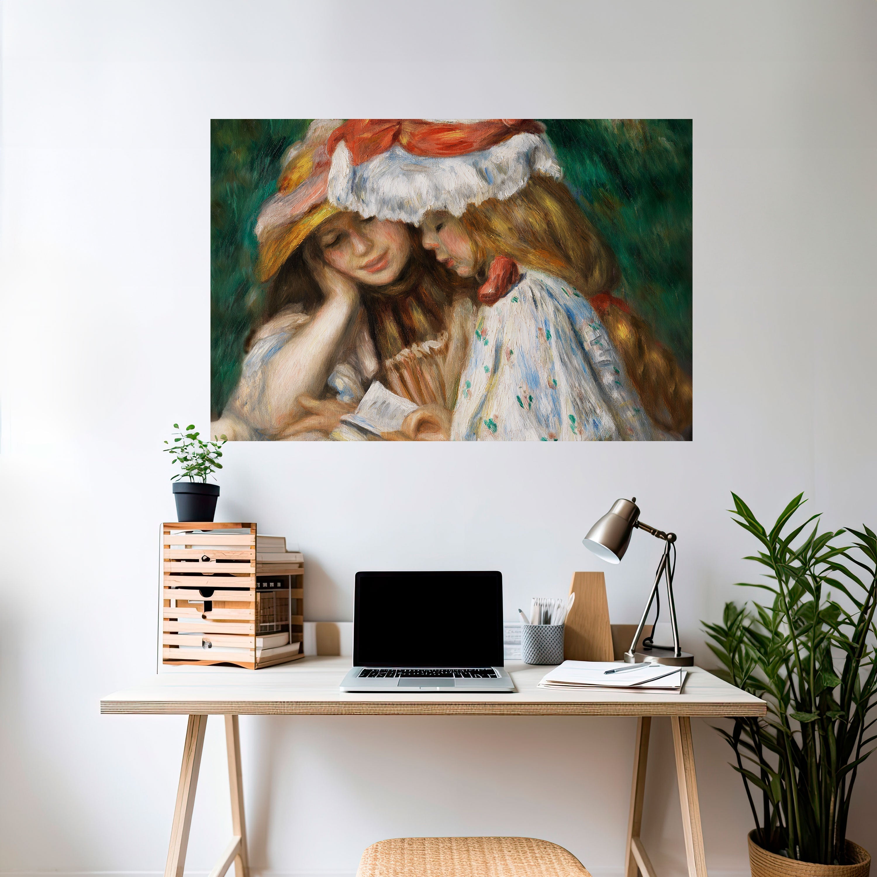 MUSE OF YOUTHFUL DREAMS Selbstklebendes Horizontal-Poster