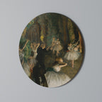 MYSTICAL BALLET REHEARSAL Runde Wanddekoration Ø 69 cm