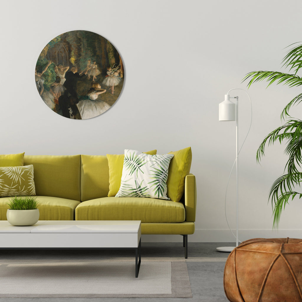 MYSTICAL BALLET REHEARSAL Runde Wanddekoration Ø 69 cm