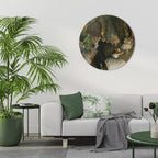 MYSTICAL BALLET REHEARSAL Runde Wanddekoration Ø 69 cm