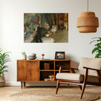 MYSTICAL BALLET REHEARSAL Selbstklebendes Horizontal-Poster