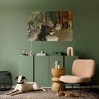 MYSTICAL BALLET REHEARSAL Selbstklebendes Horizontal-Poster