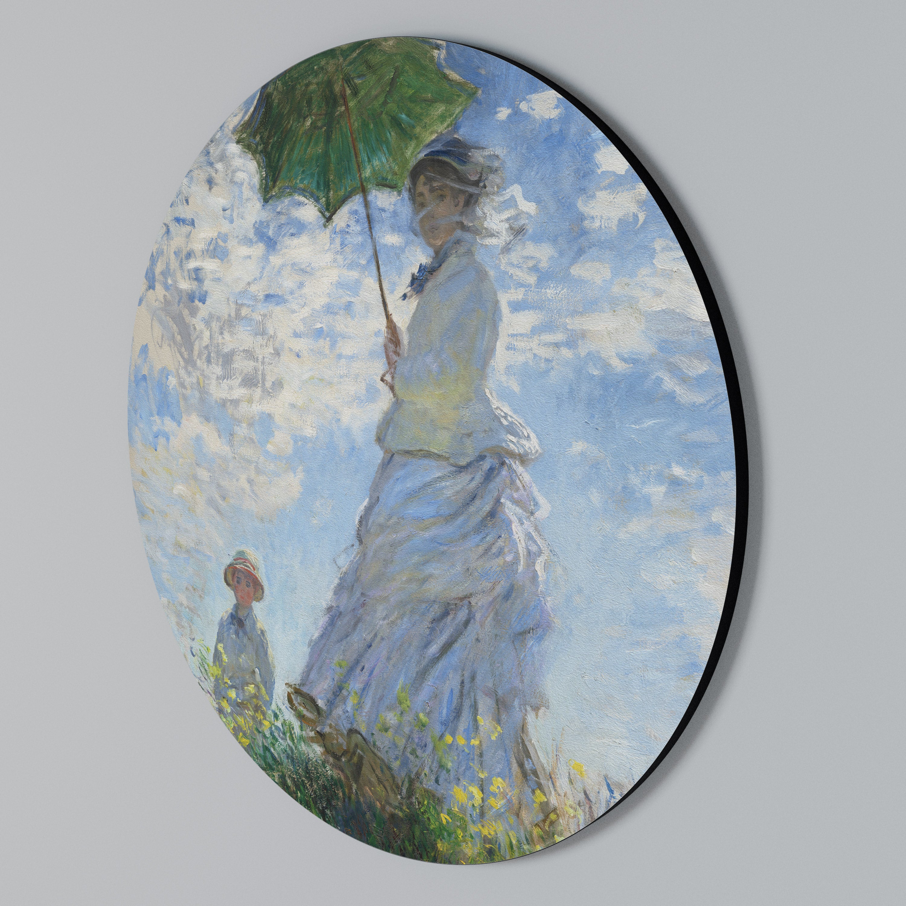 WHISPERS OF SPRING Round Wall Art