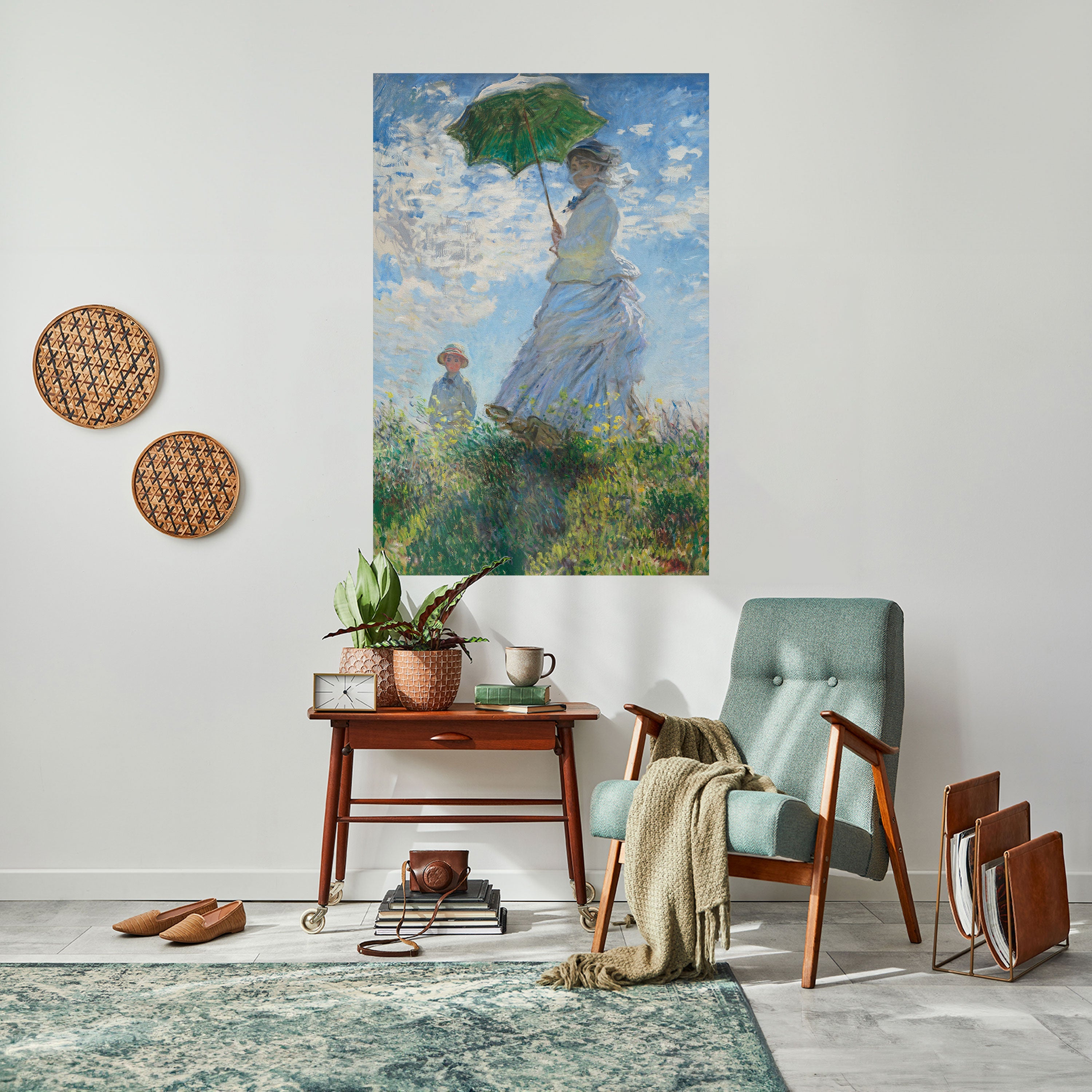 WHISPERS OF SPRING Vertikales Poster zum Abziehen und Aufkleben