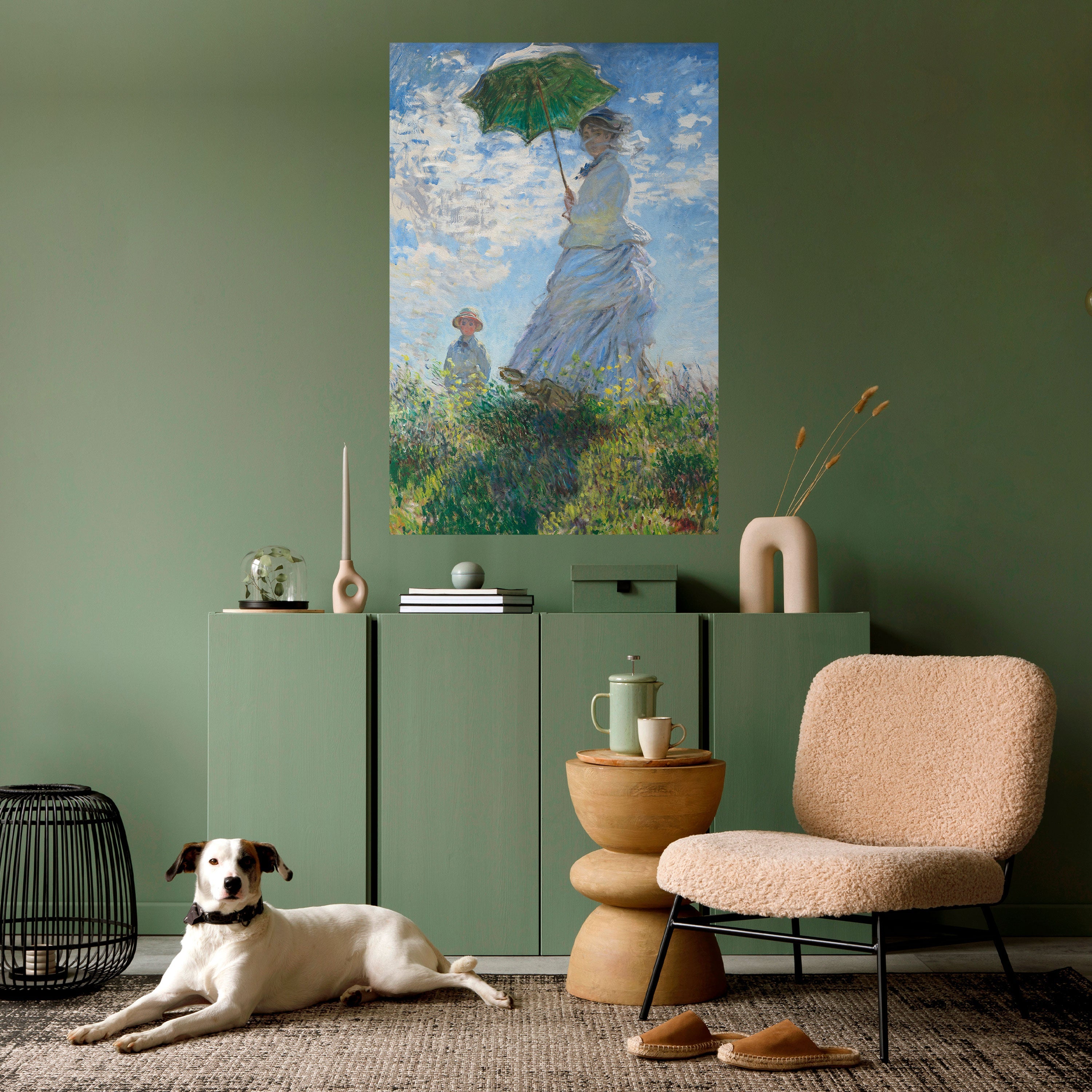 WHISPERS OF SPRING Vertikales Poster zum Abziehen und Aufkleben
