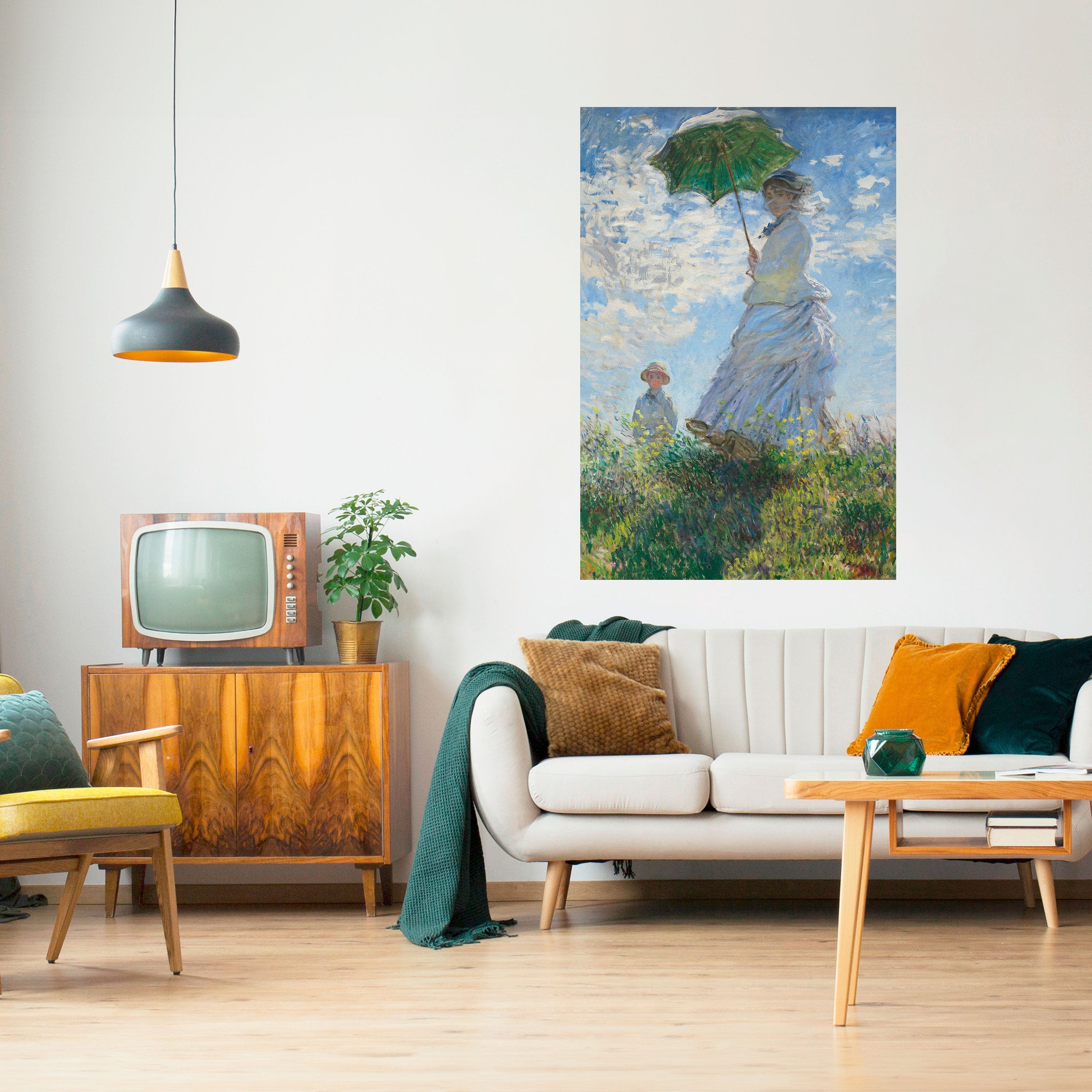 WHISPERS OF SPRING Vertikales Poster zum Abziehen und Aufkleben