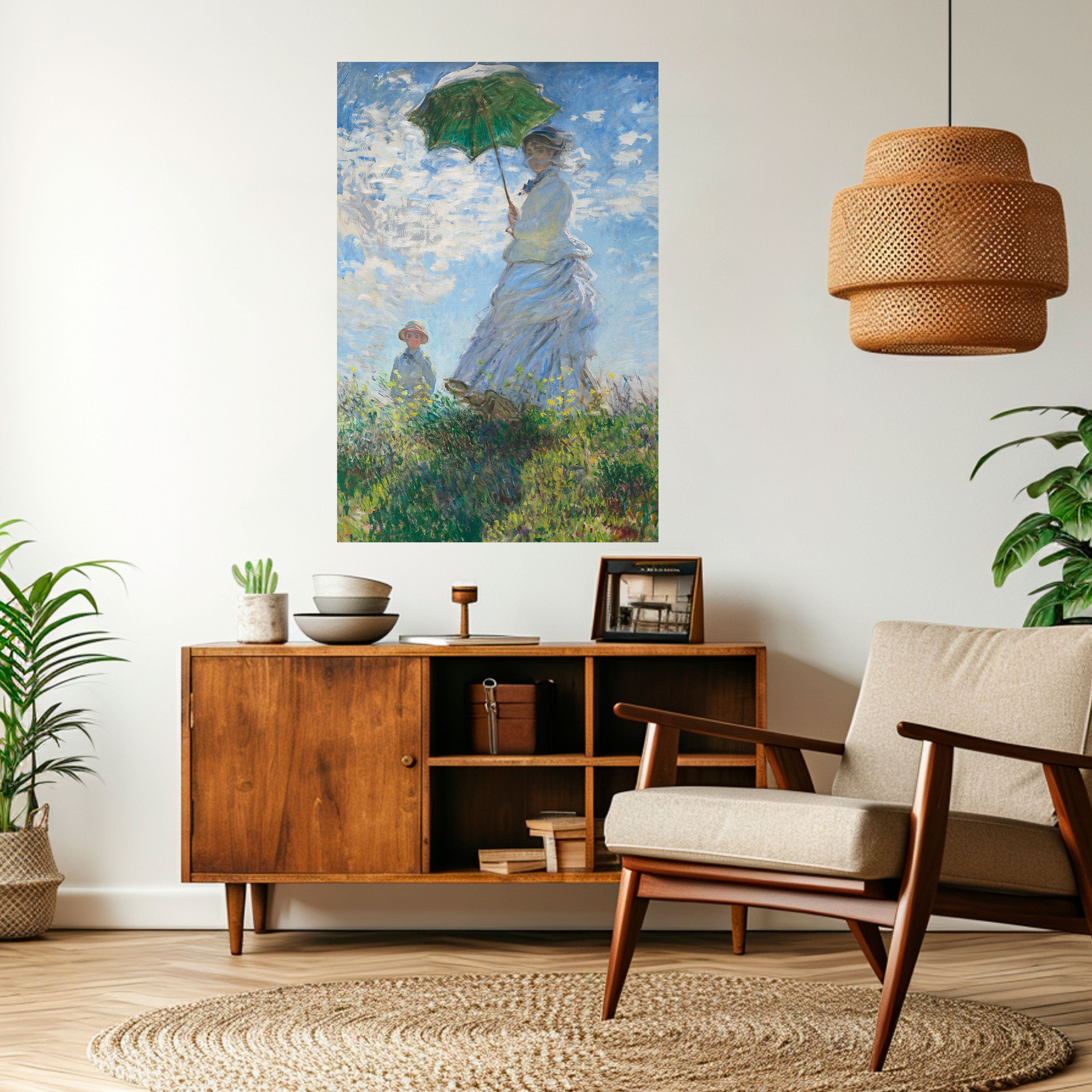 WHISPERS OF SPRING Vertikales Poster zum Abziehen und Aufkleben