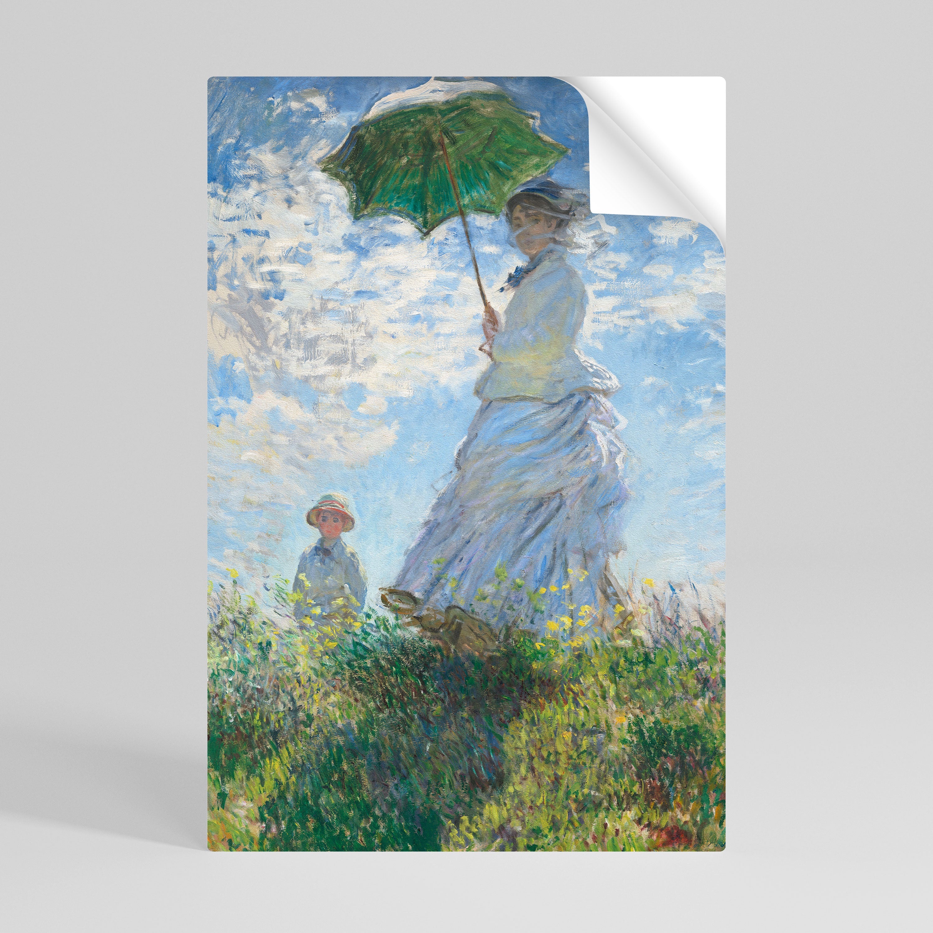 WHISPERS OF SPRING Vertikales Poster zum Abziehen und Aufkleben