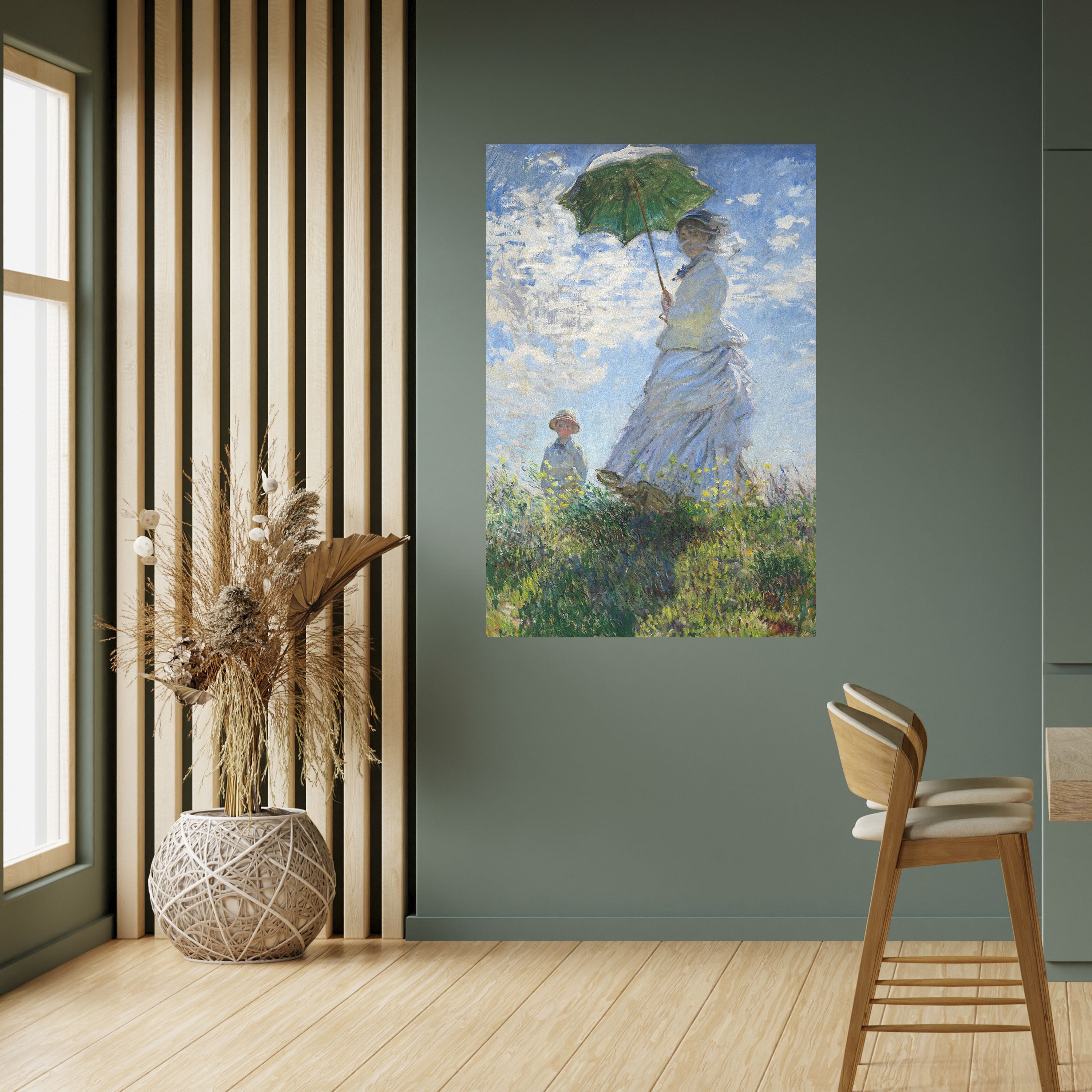 WHISPERS OF SPRING Vertikales Poster zum Abziehen und Aufkleben