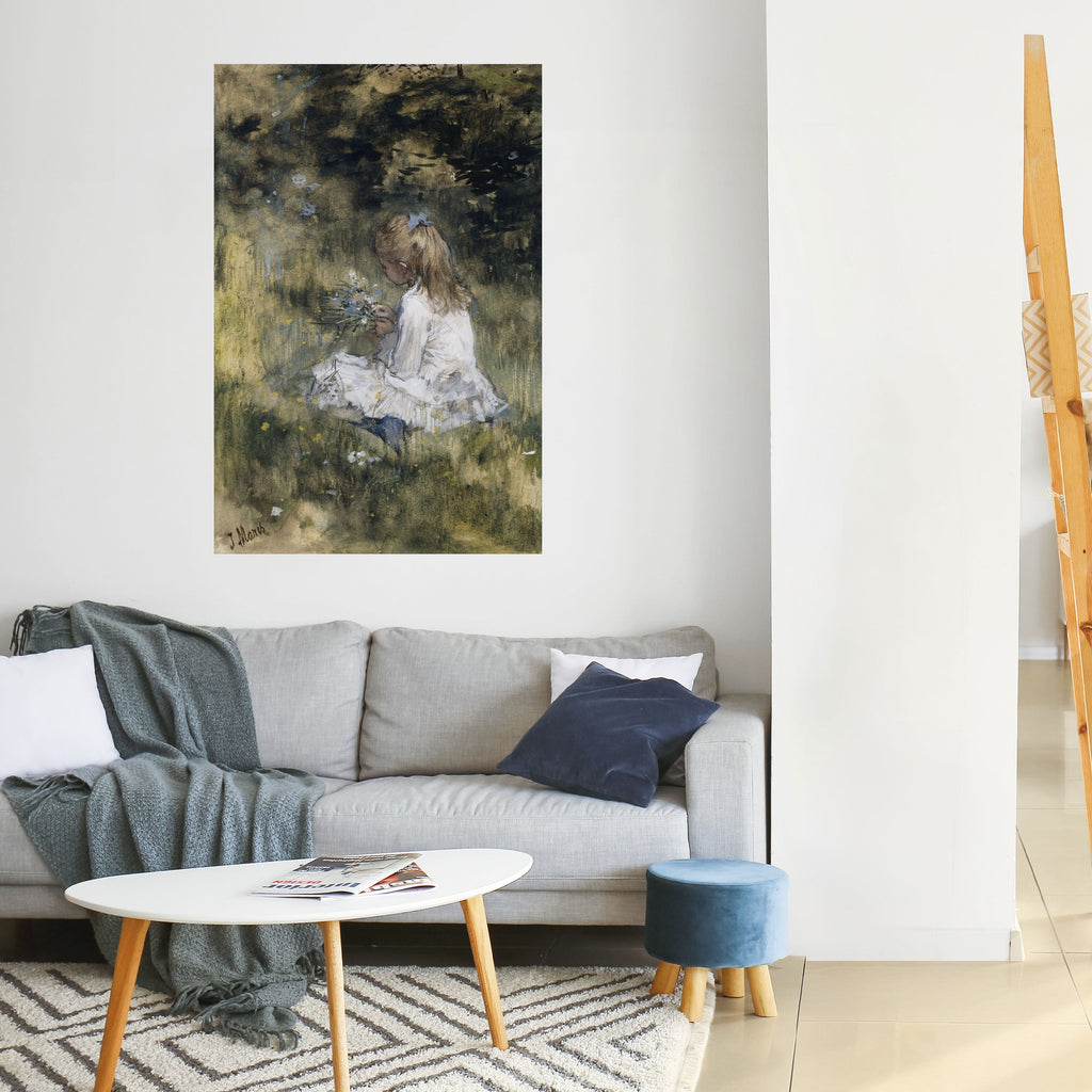 GATHERING SERENITY Vertikales Poster zum Abziehen und Aufkleben