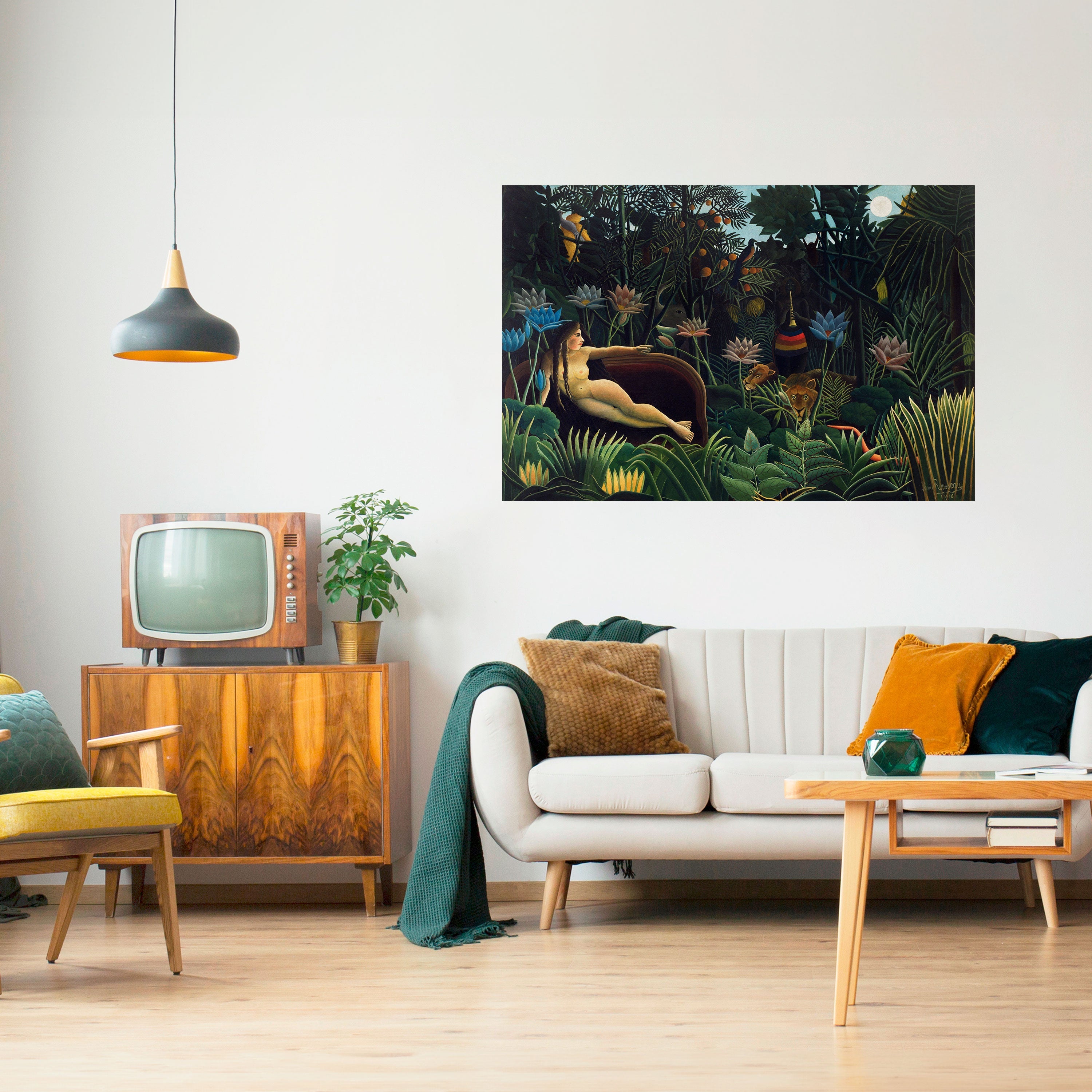 THE DREAM Selbstklebendes Horizontal-Poster