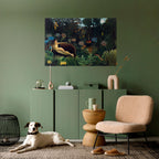 THE DREAM Selbstklebendes Horizontal-Poster