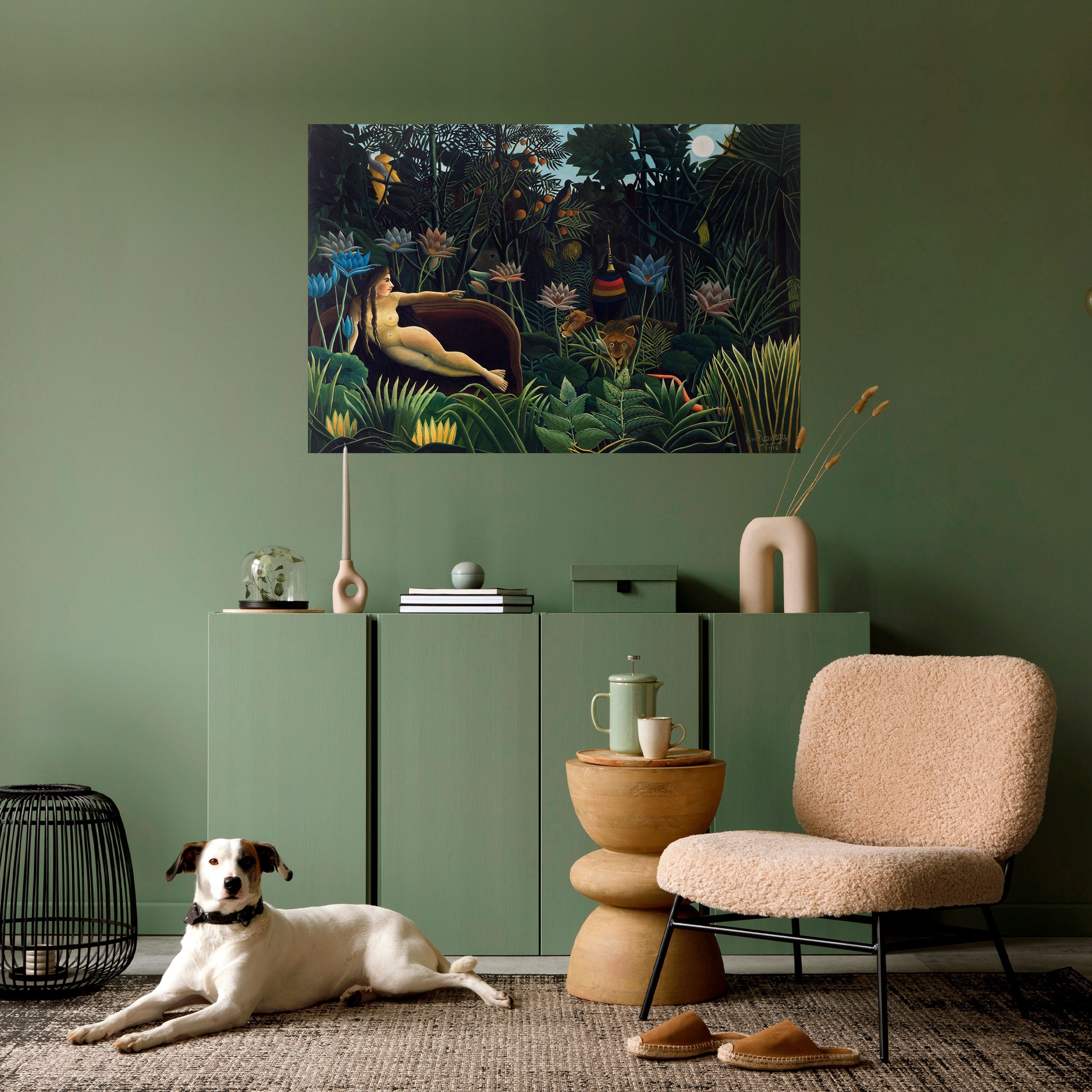 THE DREAM Selbstklebendes Horizontal-Poster