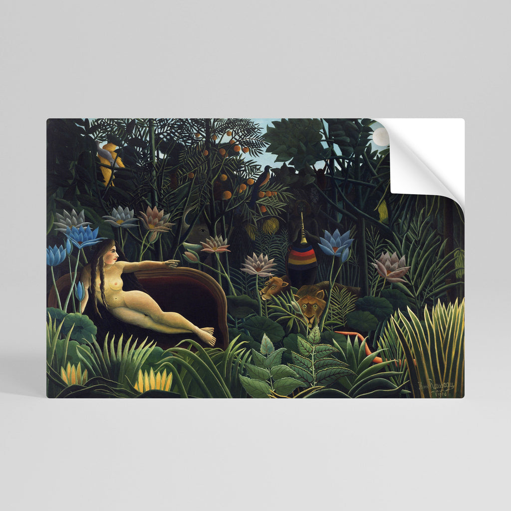 THE DREAM Selbstklebendes Horizontal-Poster