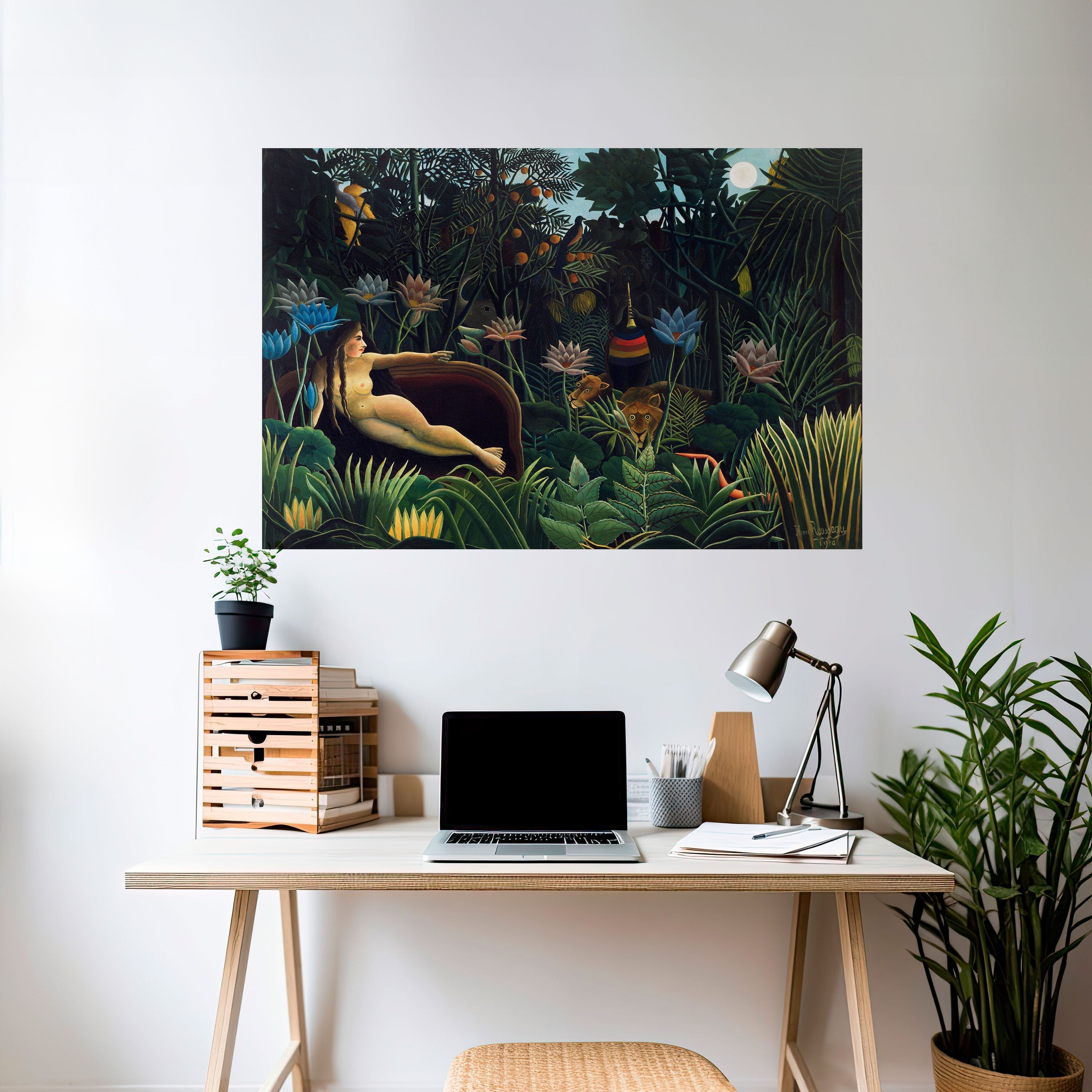 THE DREAM Selbstklebendes Horizontal-Poster