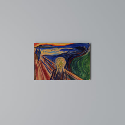 THE SCREAM Horizontal Canvas Print