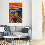 THE SCREAM Peel and Stick Vertical Poster