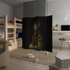 WHISPERS OF HISTORY Dekorativer Paravent - 5-teilig