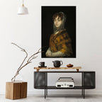 WHISPERS OF HISTORY Selbstklebendes Poster - Hochformat