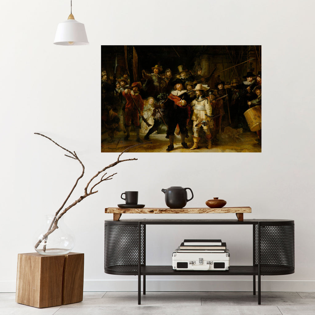 NIGHTWATCH TRIBUTE Selbstklebendes Horizontal-Poster